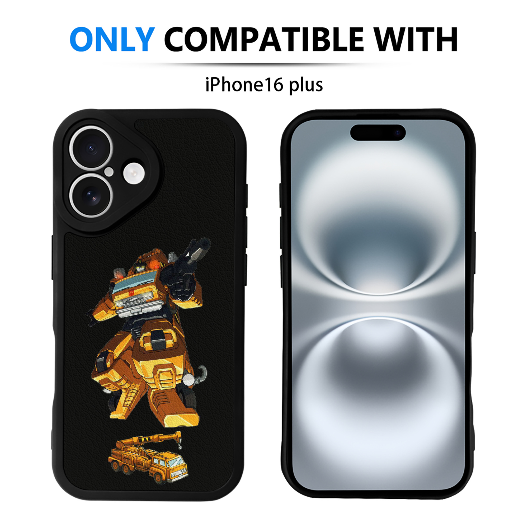 （画像用）  【iPhone 16シリーズ対応】シリコンスマホケース（レザー調） 材質：シリコン